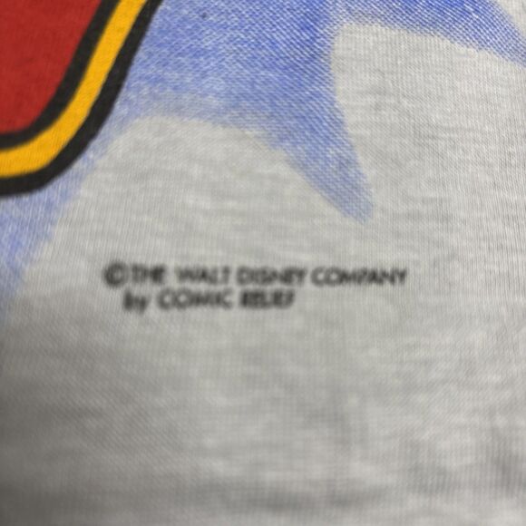 Vintage Single Stitch M Donald Duck 1986 Raised print NWOT - Shelfware - Picture 7 of 11